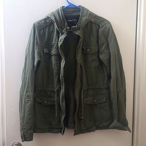 Maurices Olive Cargo Jacket